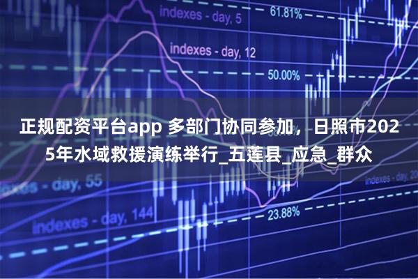 正规配资平台app 多部门协同参加，日照市2025年水域救援演练举行_五莲县_应急_群众